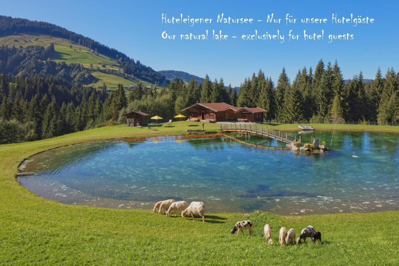 Apparthotel Talhof, Restaurant, Pool Und Spa Oberau Exteriör bild